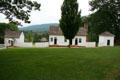 Overseer's Cottage & Slave Quarters on grounds of Ash Lawn-Highland. Charlotttesville, VA.