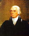 Portrait of President James Madison at James Madison Museum. Orange, VA.