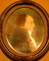 Profile of President James Madison at James Madison Museum. Orange, VA.