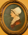 Profile of Dolley Madison at James Madison Museum. Orange, VA.