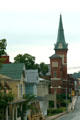 First Presbyterian Church & Frederick Streetscape. Staunton, VA.