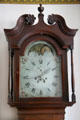Face of grandfather clock in hall of Woodrow Wilson Birthplace. Staunton, VA.
