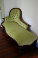 Corner chaise-longue at Woodrow Wilson Birthplace. Staunton, VA.