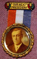 Woodrow Wilson for President pin at his Presidential Library. Staunton, VA.