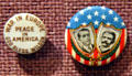 Woodrow Wilson for President buttons at his Presidential Library. Staunton, VA.