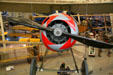 Nose of Nieuport 28C.1 at National Air & Space Museum. Chantilly, VA.