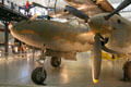 Lockheed P-38J Lightning at National Air & Space Museum. Chantilly, VA.