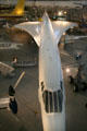Overhead view of Concorde from France at National Air & Space Museum. Chantilly, VA.