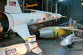 Pegasus XL, Matador, & Styx missiles at National Air & Space Museum. Chantilly, VA.
