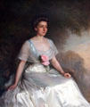 Portrait of Marguerite Inman Davis by F. Percy Wild at Morven Park. Leesburg, VA.