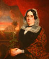 Portrait of Elizabeth Grayson Carter, widow of George who ran Oatlands through Civil War. Leesburg, VA.