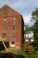 Waterford Mill with rusted mill wheel. Waterford, VA.