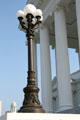 Lamp stand at Virginia State Capitol. Richmond, VA.
