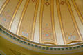 Details of Virginia State Capitol dome interior. Richmond, VA.