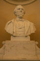 Confederate President Jefferson Davis bust in Virginia State Capitol. Richmond, VA.