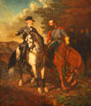 Last Meeting of R.E. Lee & Stonewall Jackson at Chancellorsville painting by Everett B.D. Julio at Museum of the Confederacy. Richmond, VA.