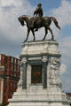 Robert E. Lee commander of Army of Northern Virginia monument by J.A.C. Mercie on Monument Ave. Richmond, VA.