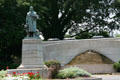 Christopher Columbus monument by Ferruccio Legnaioli at southern end of Boulevard at Byrd Park. Richmond, VA.