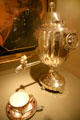 Coffee urn by Christian Wiltberger of Philadelphia at Museum of Virginia History. Richmond, VA.