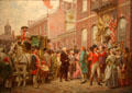 Washington's Inauguration at Independence Hall by Jean Leon Gerome Ferris at Museum of Virginia History. Richmond, VA.