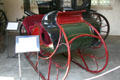 Horse-drawn sleign on display at Maymont. Richmond, VA.