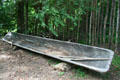Native dugout canoe at Henricus. VA.