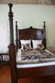Four poster bed with quilt at Centre Hill. Petersburg, VA.