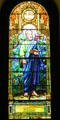 St Philip stained glass for Tennessee by Louis Comfort Tiffany at Blandford Church. Petersburg, VA.