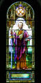 St Paul stained glass for Louisiana by Louis Comfort Tiffany at Blandford Church. Petersburg, VA.