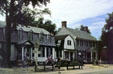 Reproduction of King's Arms Tavern & Duke of Gloucester Street. Williamsburg, VA.