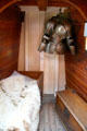 Stern captains cabin of Susan Constant replica at Jamestown Settlement. Jamestown, VA.