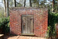 Original vault for tombs George Washington & family used until 1832 at Mt Vernon. Washington, VA.