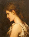 Elaine portrait by William Morris Hunt at Bennington Museum. Bennington, VT.