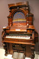Parlor organ by Estey Organ Co. of Brattleboro, VT at Bennington Museum. Bennington, VT.