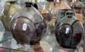 Ceramic jugs at Bennington Museum. Bennington, VT.