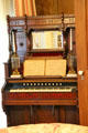 Pump organ by Sterling Co. of Derby, CT at Park-McCullough Historic Estate. North Bennington, VT.