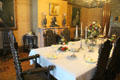 Dining room at Park-McCullough Historic Estate. North Bennington, VT.