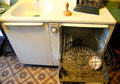 Early Hotpoint dishwasher with sink unit at Park-McCullough Historic Estate. North Bennington, VT.