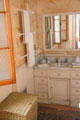 Bathroom at Park-McCullough Historic Estate. North Bennington, VT.