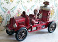 Toy Hubley cast iron fire engine with steam pumper at Park-McCullough Historic Estate. North Bennington, VT.