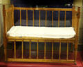 Crib used by Calvin at President Calvin Coolidge State Historic Park. Plymouth Notch, VT.