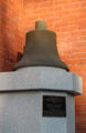 Original bell of Spaulding Graded School now Vermont History Center. Barre, VT.