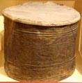 Hessian / British drum captured at Battle of Bennington, VT at Vermont History Museum. Montpelier, VT.