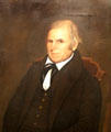Gen. Parley Davis cofounder of Montpelier, VT , portrait at Vermont History Museum. Montpelier, VT.
