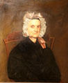 Rebecca Peabody, wife of Parley Davis, portrait at Vermont History Museum. Montpelier, VT.