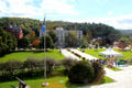 View from Vermont State Capitol building. Montpelier, VT.