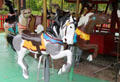 Carousel horses at Shelburne Museum. Shelburne, VT.