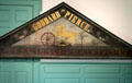 Goddard & Pierce shop sign at Shelburne Museum. Shelburne, VT.