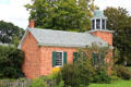 One-room schoolhouse from Vergennes, VT at Shelburne Museum. Shelburne, VT.