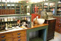 Apothecary shop interior at Shelburne Museum. Shelburne, VT.